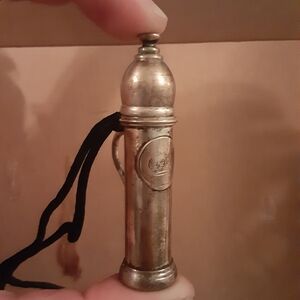 Vintage 925 Silver Bubble Blower Pendant